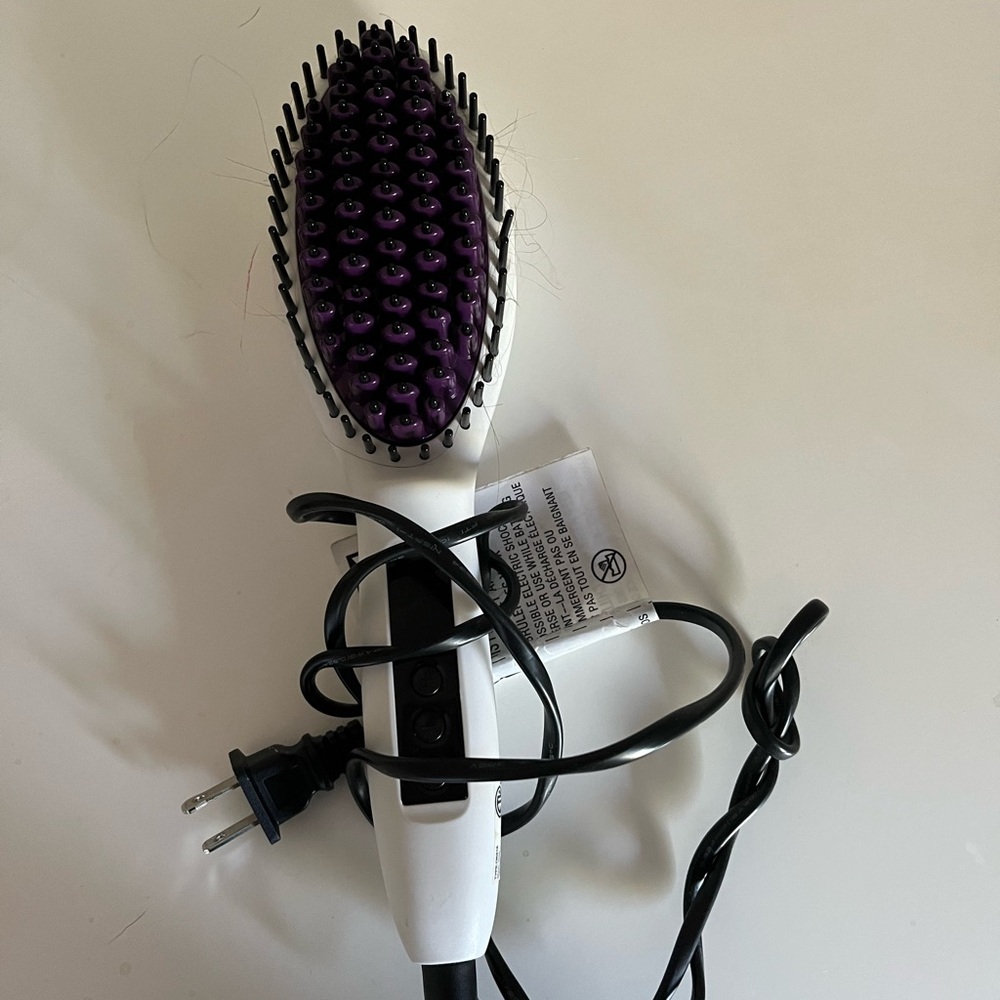 hair straightening brush
